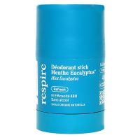 Déodorant solide stick rechargeable menthe eucalyptus 50g