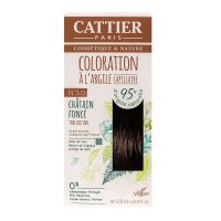 Kit capillaire à l'argile coloration n°3.0 châtain foncé 120ml