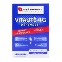 Vitalité 4G défenses 20 ampoules