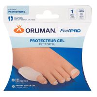 Feetpad protecteur gel petit orteil bilatéral taille unique