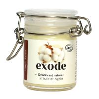 Déodorant baume naturel et bio huile nigelle coton floral 50g
