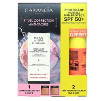 Coffret Rituel correction anti-tâches éclair lune creme 30ml + stick solaire 15g