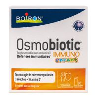 Osmobiotic défenses immunitaires Immuno enfant 30 sticks