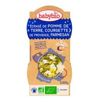 Bol bonne nuit pomme de terre & courgette 2x200g