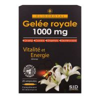 Gelée royale 1000mg 20 ampoules