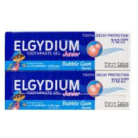 Junior gel dentifrice Bubble Gum 2x50ml