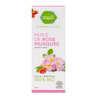 Huile végétale de rose musquée bio 50ml