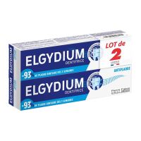 Dentifrice anti-plaque 2x75ml
