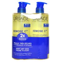 Xémose huile lavante apaisante 2x500ml