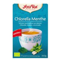 Chlorella menthe tisane Ayurvédique 17 sachets