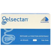 Gelsectan restaure la fonction intestinale 60 gélules