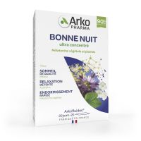 Arkofluide Bonne Nuit ultra concentré 20 ampoules x 10ml