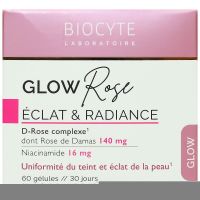 Glow Rose éclat et radiance 60 gélules