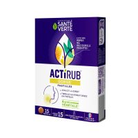 Actirub gorges 15 pastilles