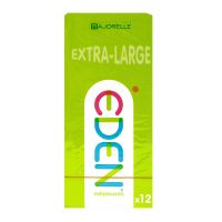Eden 12 préservatifs extra-large lubrifiés