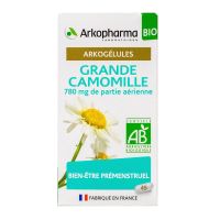 Arkogélules grande camomille bio 780mg partie aérienne 45 gélules