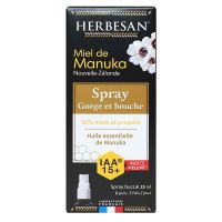 Miel de Manuka spray gorge et bouche IAA10+ 25ml