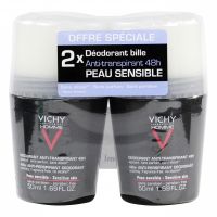 Déo 48h anti-transpirant 2x50ml