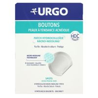 9 patchs hydrocolloide micro-Needling boutons