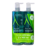 EXP Phys-Ac gel moussant purifiant 2x400ml