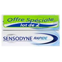 Rapide dentifrice 2x75ml