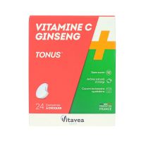 Vitamine C & ginseng tonus 24 comprimés