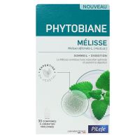 Phytobiane Mélisse sommeil et digestion 30 comprimés