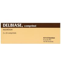 Delbiase magnésium 2x24 comprimés