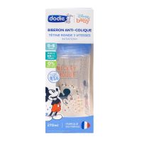 Disney baby biberon anti-colique tétine ronde 3 vitesses 270ml