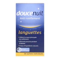 Doucenuit anti-ronflement 28 languettes 