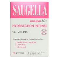 Polygon 50+ gel vaginal hydratation intense 7 unidoses