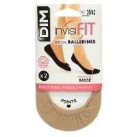 InvisiFit protège-pieds femme beige 52D spécial ballerines T39/42