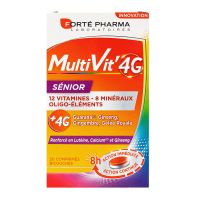 Multivit'4G Senior 30 comprimés