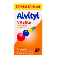 Vitalité 90 comprimés à avaler arôme chocolat