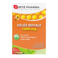 Gelée royale 1000mg 20 ampoules