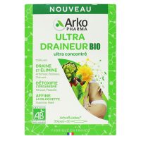 Ultra Draineur bio ultra concentré 30 ampoules