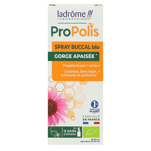 Propolis spray buccal gorge apaisée bio 30ml