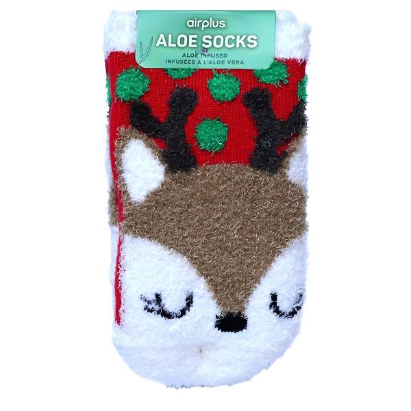Chaussettes enfant infusées à l'Aloe vera Biche confort et douceur taille 26-31