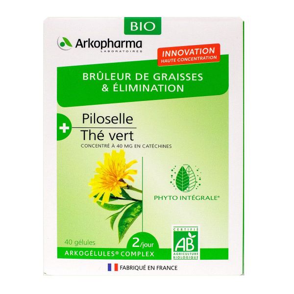 Brûleur de graisses et élimination bio 40 gélules