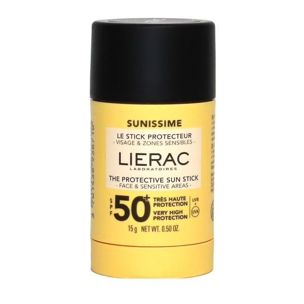 Sunissime stick protecteur SPF50+ visage zones sensibles 15g