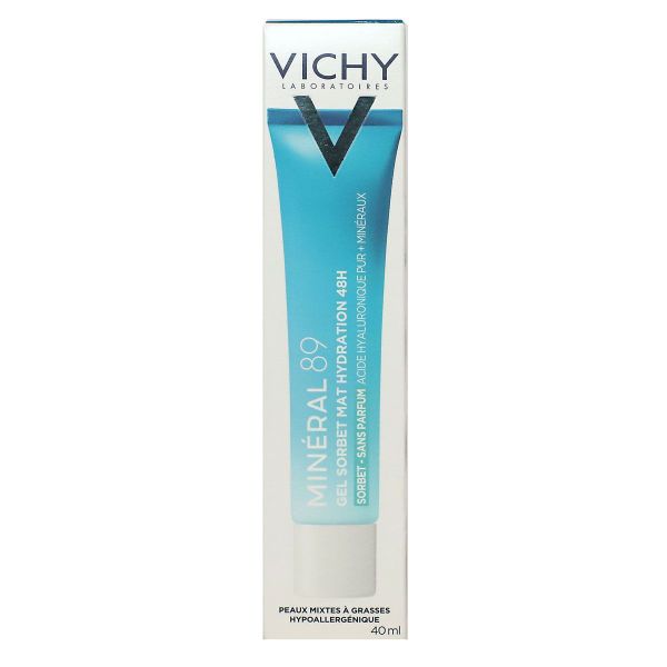 Mineral 89 sorbet creme mat hydratation 48h 40ml