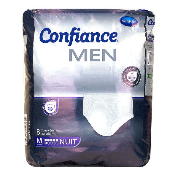 Men 8 sous-vêtements nuit 6G - M