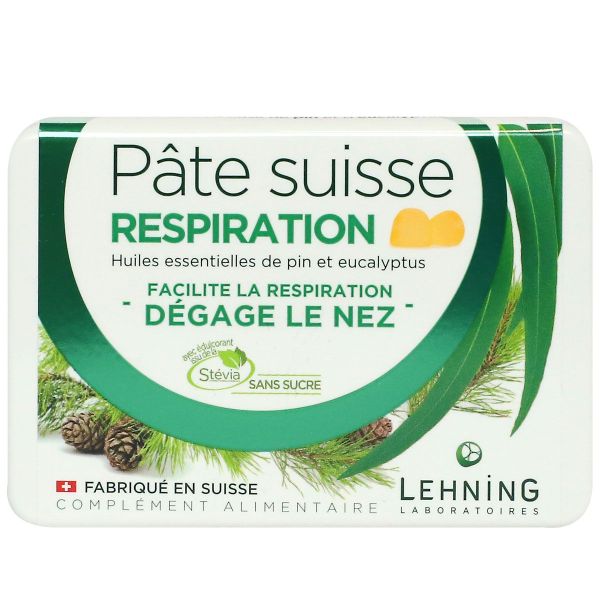 Pâte Suisse respiration pin et eucalyptus 50g