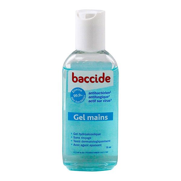 Gel hydroalcoolique mains 75ml