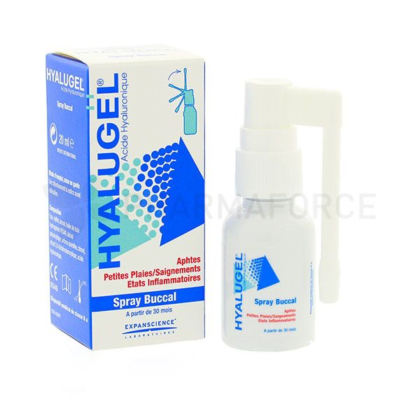 Hyalugel spray buccal 20ml