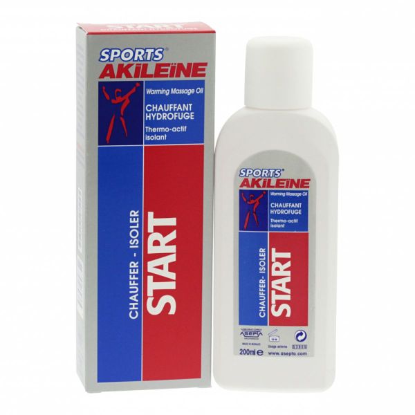 Huile chauffante Sports Start 200ml