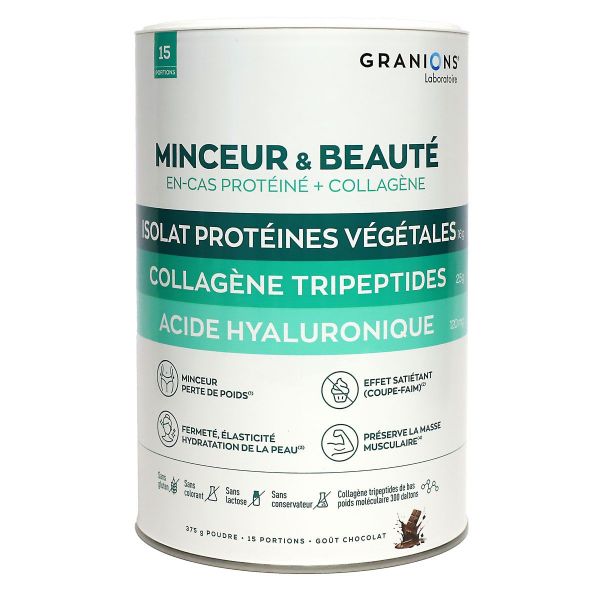 Minceur & Beauté proteine végétale + collagène 375g