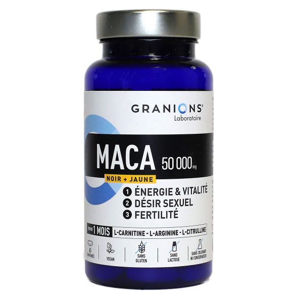 Maca 50 000 Mg 60 comprimés
