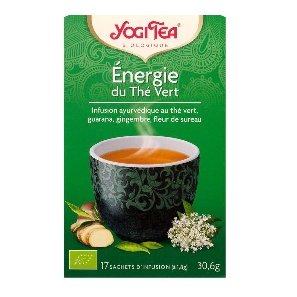 17 infusions énergie du thé vert