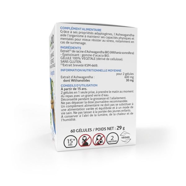 Arkogélules Ashwagandha bio 60 gélules